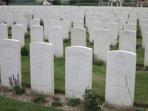 War graves in Belgium: Living among the dead