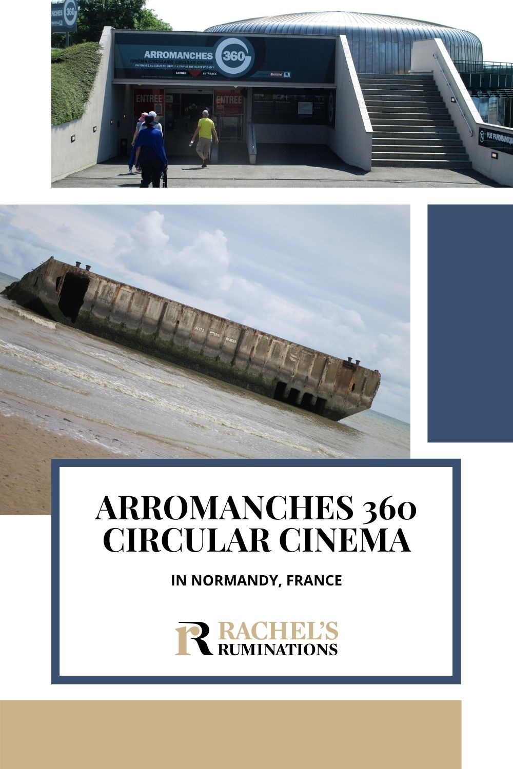 My oh-so-laconic son, on exiting Arromanches 360 circular cinema, which depicts the D-Day invasion, remarked, “Even I found this one moving,” Read the review here. via @rachelsruminations