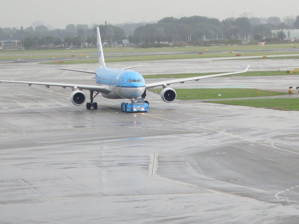 airplane at Schiphol