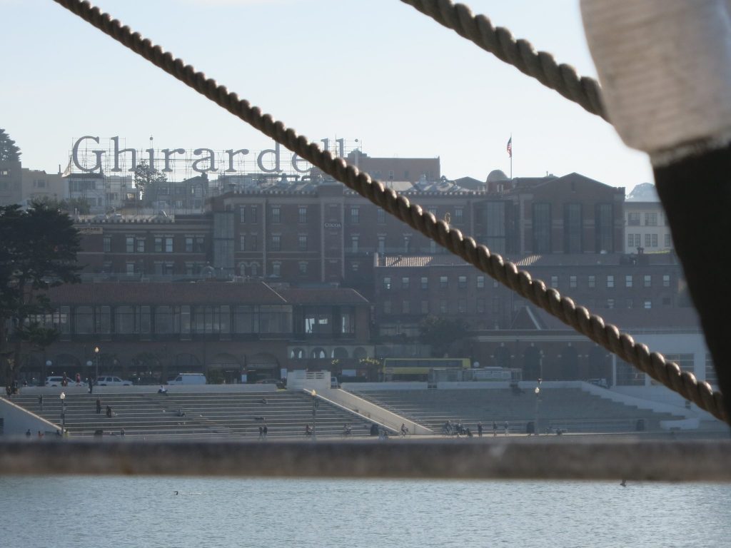 view of Ghirardelli factory
