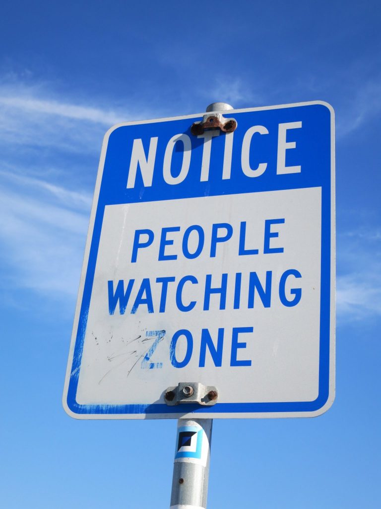 people watching zone