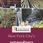 Text: New York City's extraordinary High Line Park. + 4 images from the article.