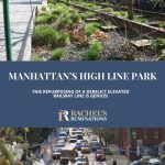 Text: Manhattan's High Line Park: This repurposing of a derelict elevated railway line is genius! + 2 images from the article.