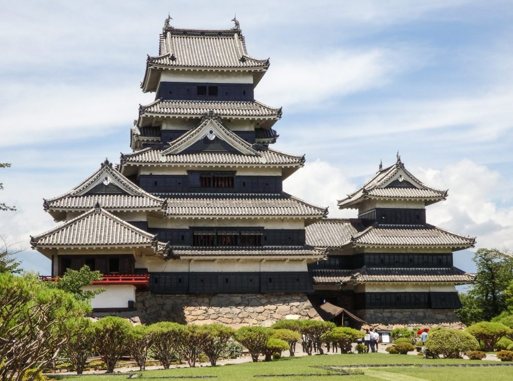Matsumoto Castle, including both of the added wings