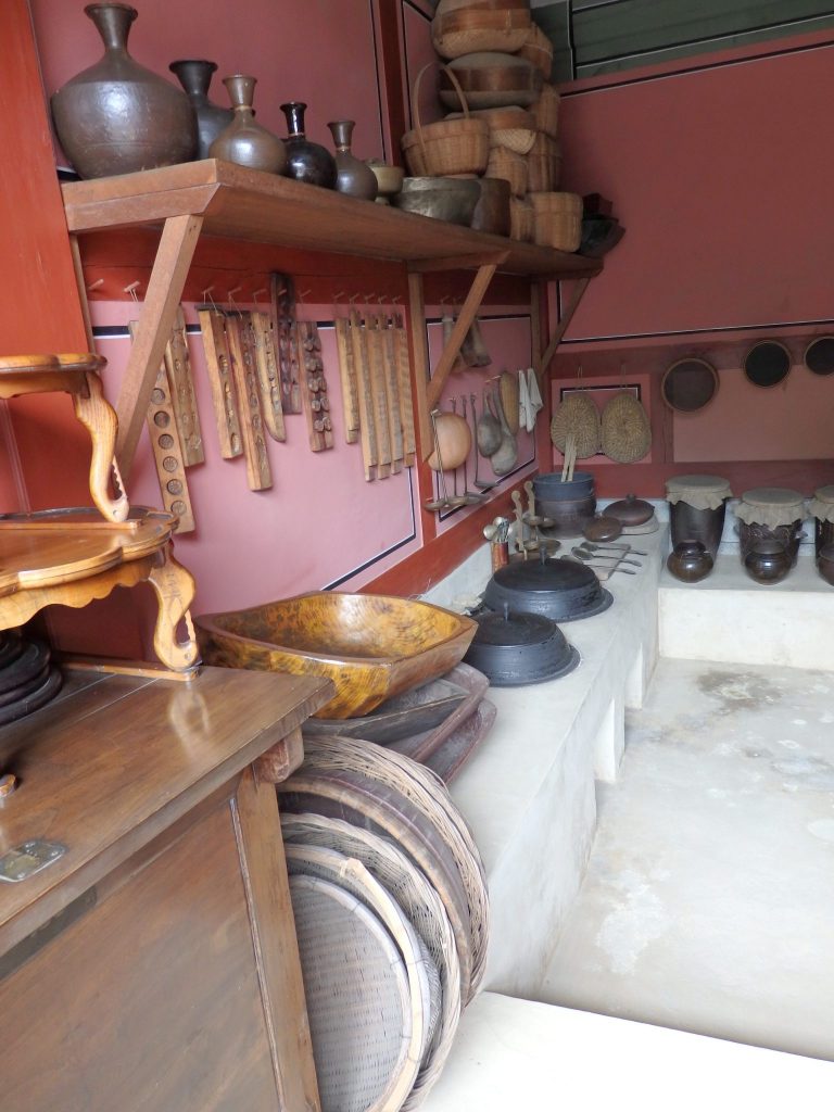 One of the kitchens in the Hwaseong Haenggung Palace in Suwon, South Korea