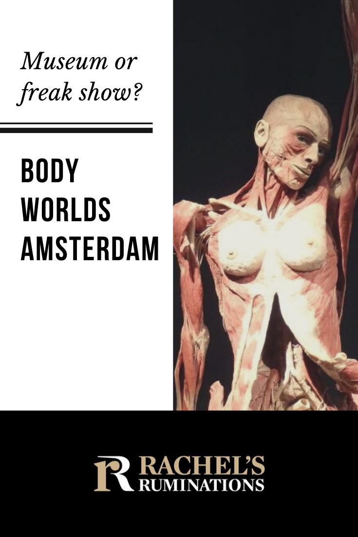 At Body Worlds Amsterdam we are viewing actual dead bodies, called plastinates. Is this entertainment? Education? Or just a freak show? A critical review.  via @rachelsruminations