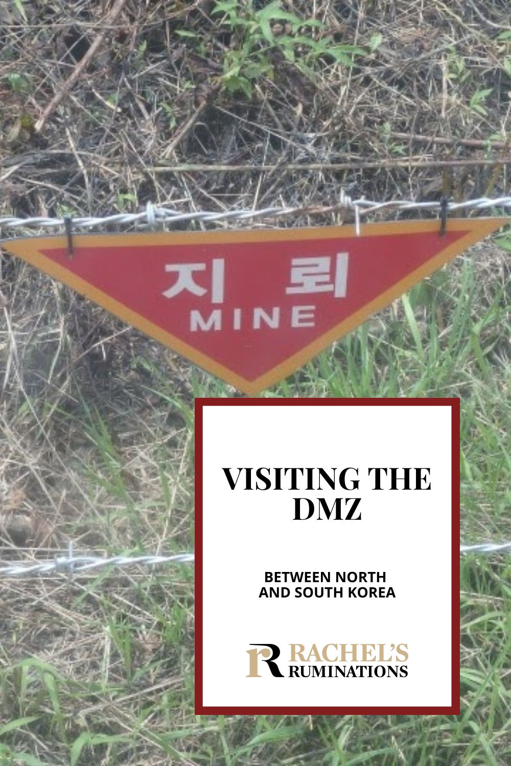 The no-man's-land of the DMZ embodies the tension that continues between these two countries, still officially in a state of war. via @rachelsruminations