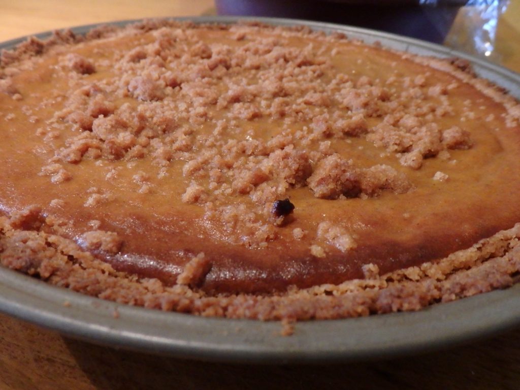 Sweet potato pie is a must every Thanksgiving.