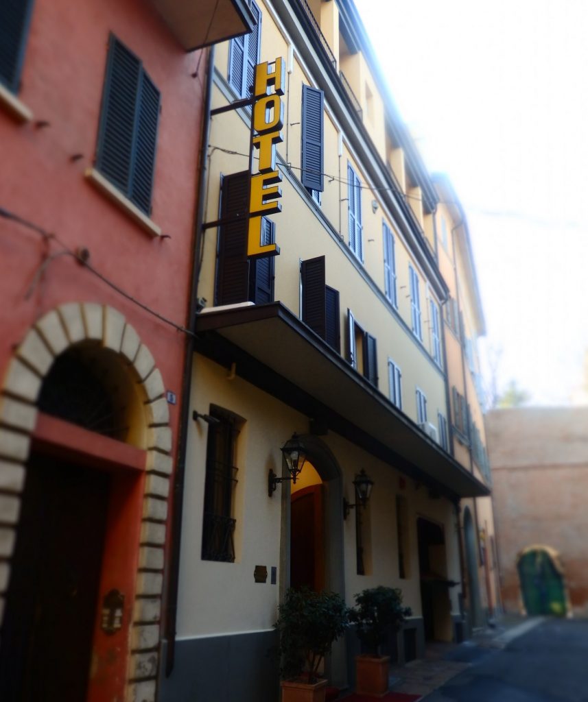 The Hotel Touring is located on a narrow side street, which means it is remarkably quiet for a city location.