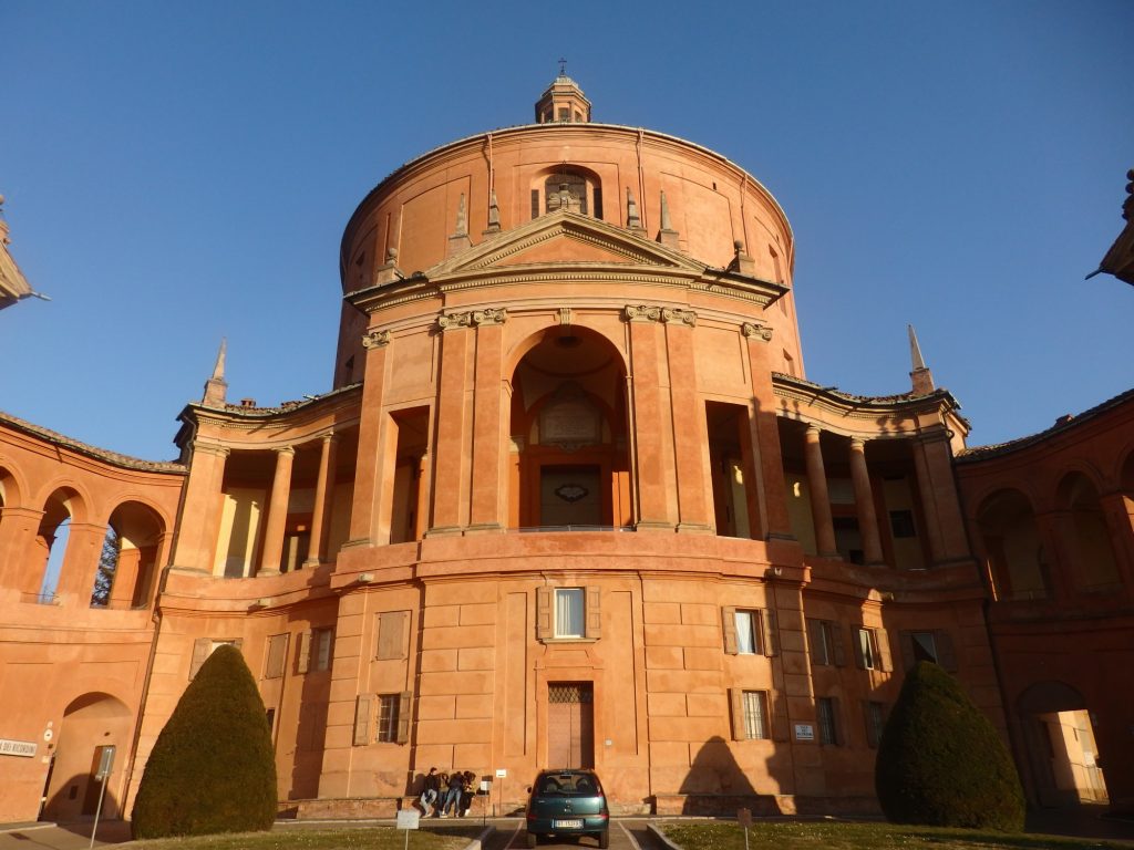 The Sanctuary of the Madonna of San Luca outside of Bologna