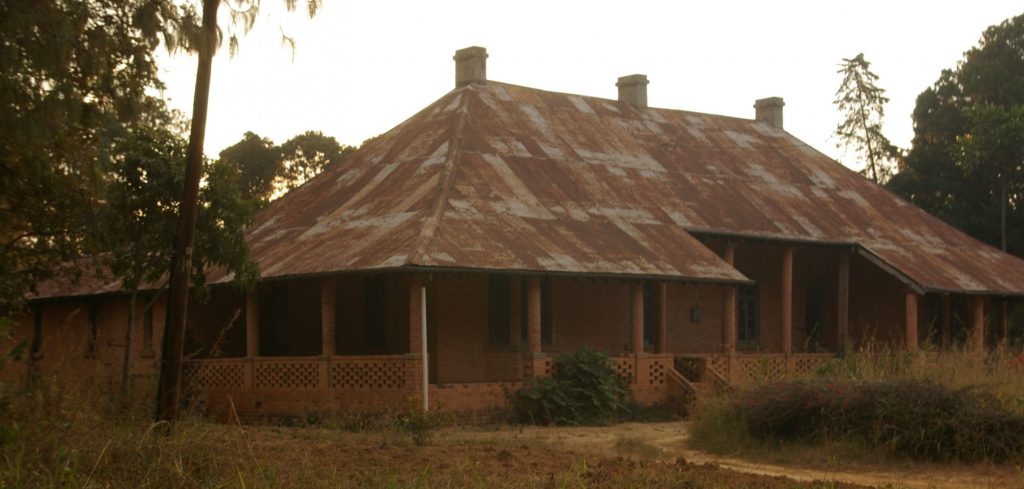 A colonial-era house in Livingstonia, Malawi