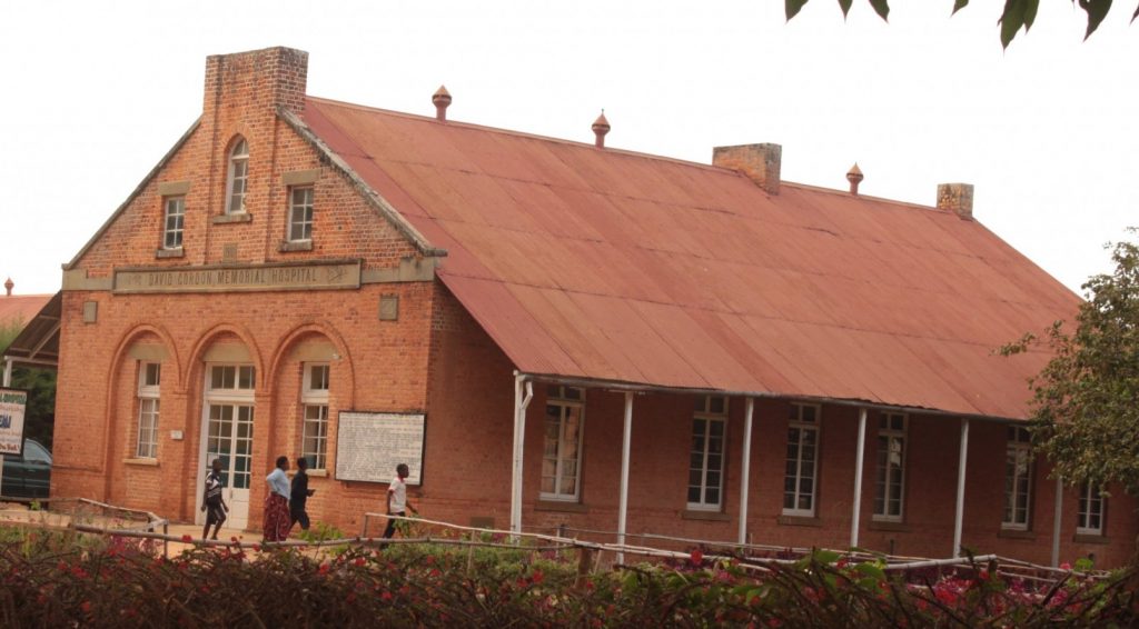 The colonial-era hospital in Livingstonia, Malawi, is still in use. (photo courtesy of Albert Smith)