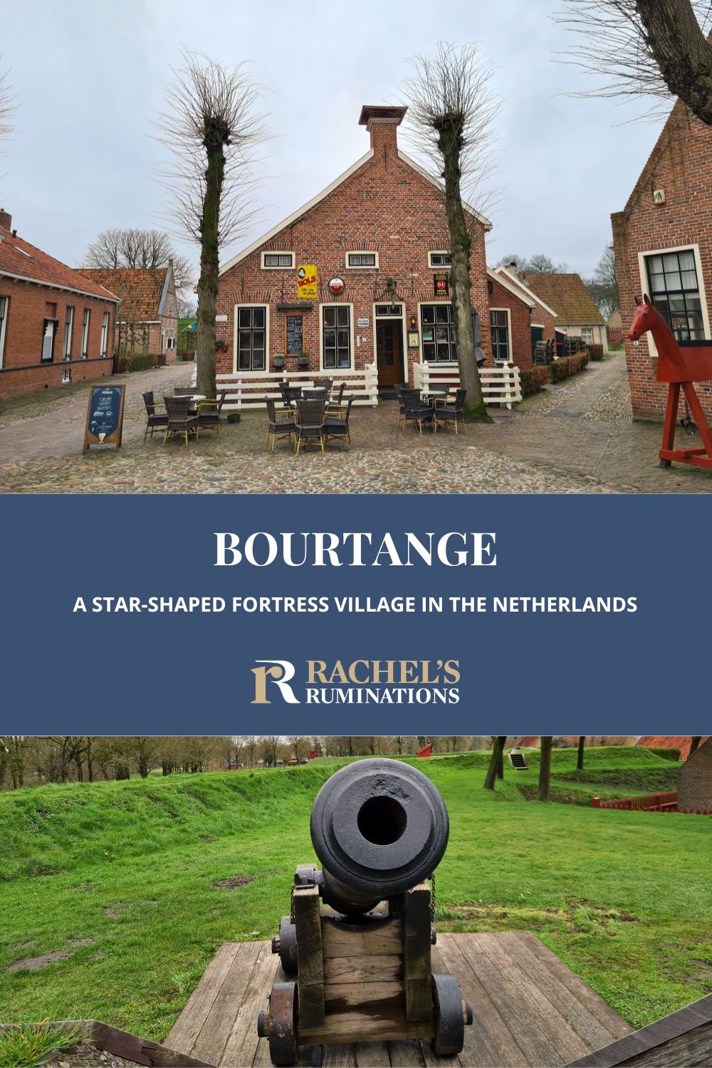 If you visit the east of the Netherlands, do not miss Bourtange, a charming village inside a star-shaped fortress. via @rachelsruminations