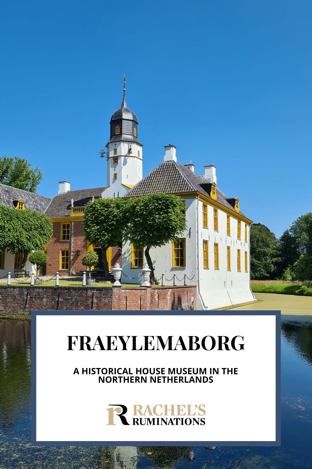 Fraeylemaborg, a charming historical estate house and garden in the northern Netherlands, is well worth the visit both for the period interior and the lush gardens. via @rachelsruminations