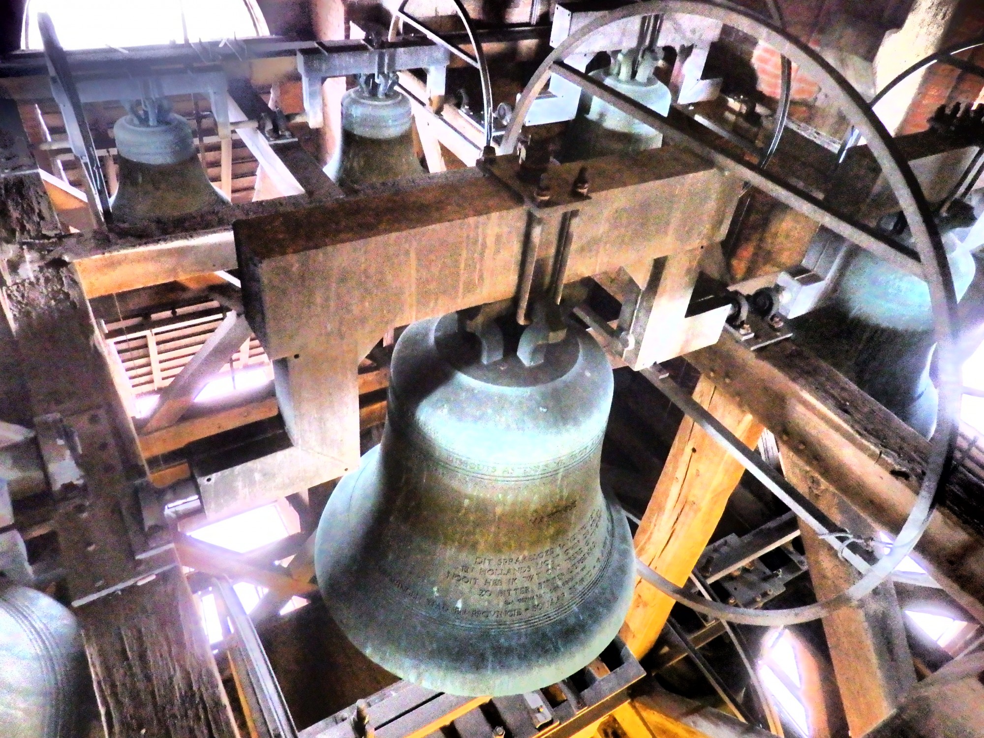 Some of the bells in the Martinitoren