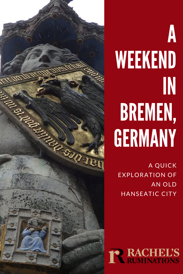 A weekend in Bremen, Germany: a pleasant place to visit with an interesting history as a Hanseatic city. Here's what we managed to see in two days. #Bremen #Germany via @rachelsruminations