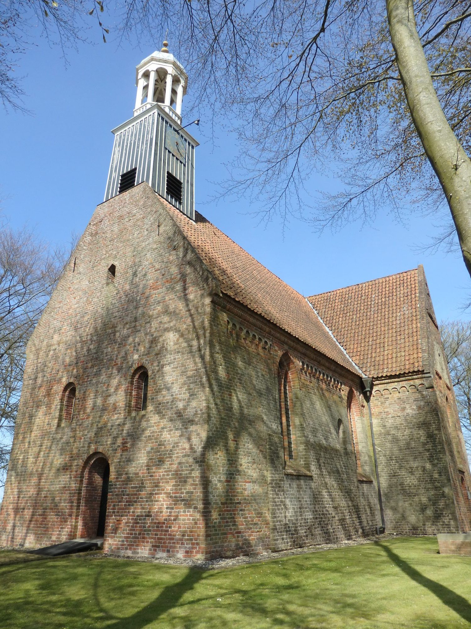 Leermens church in Groningen province