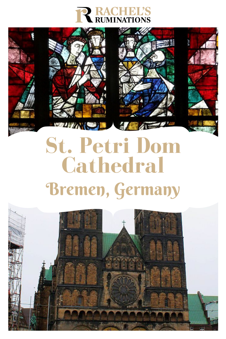 In the German city of Bremen, you can’t possibly miss seeing St Petri Dom, the huge church whose massive, chunky twin spires dominate the central squares. Read all about it here! #Bremen #Germany #church #travel #Christianity via @rachelsruminations