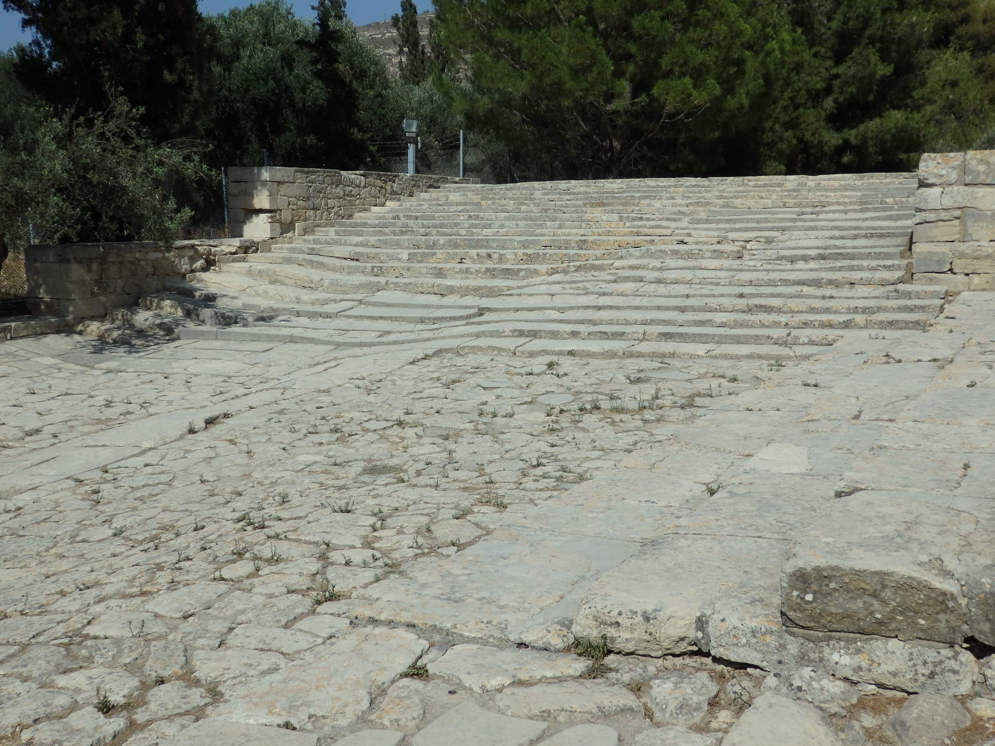 This area at Knossos may have been used for ceremonies.