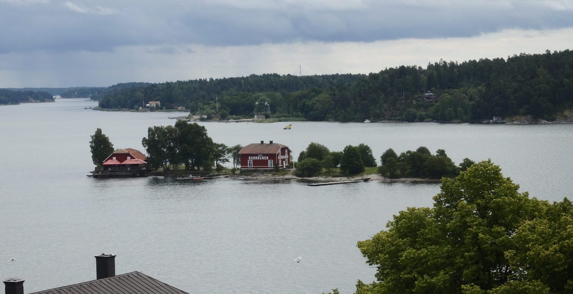 islands just off Vaxholm 