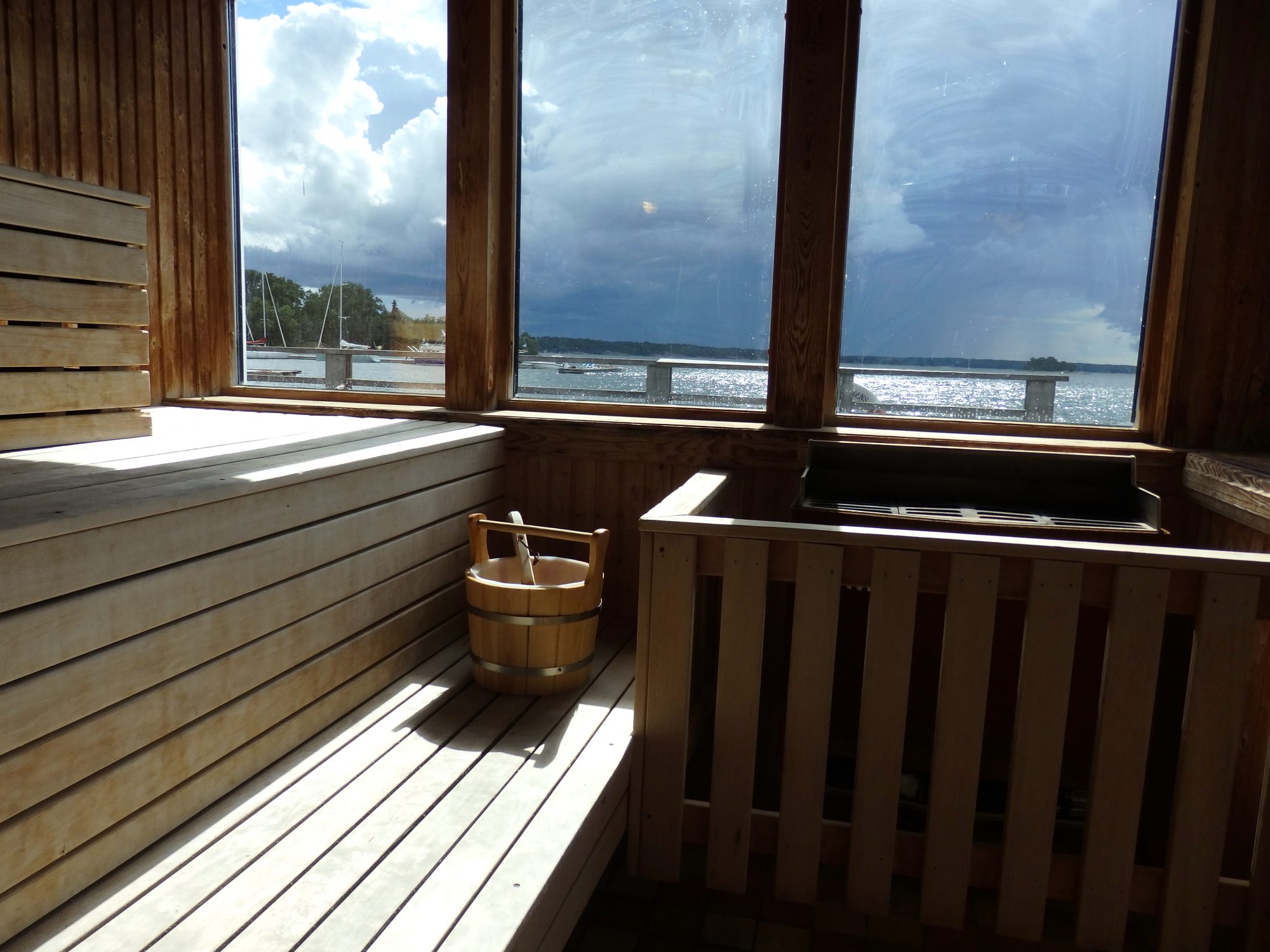 sauna with a view on Nasslingen Island, Sweden