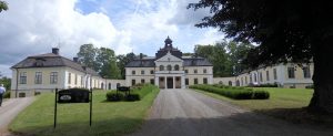 front view of Sparreholms manor, Sormland, Sweden