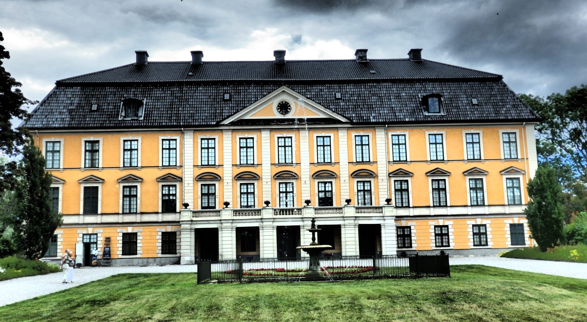 the manor house at Nynäs