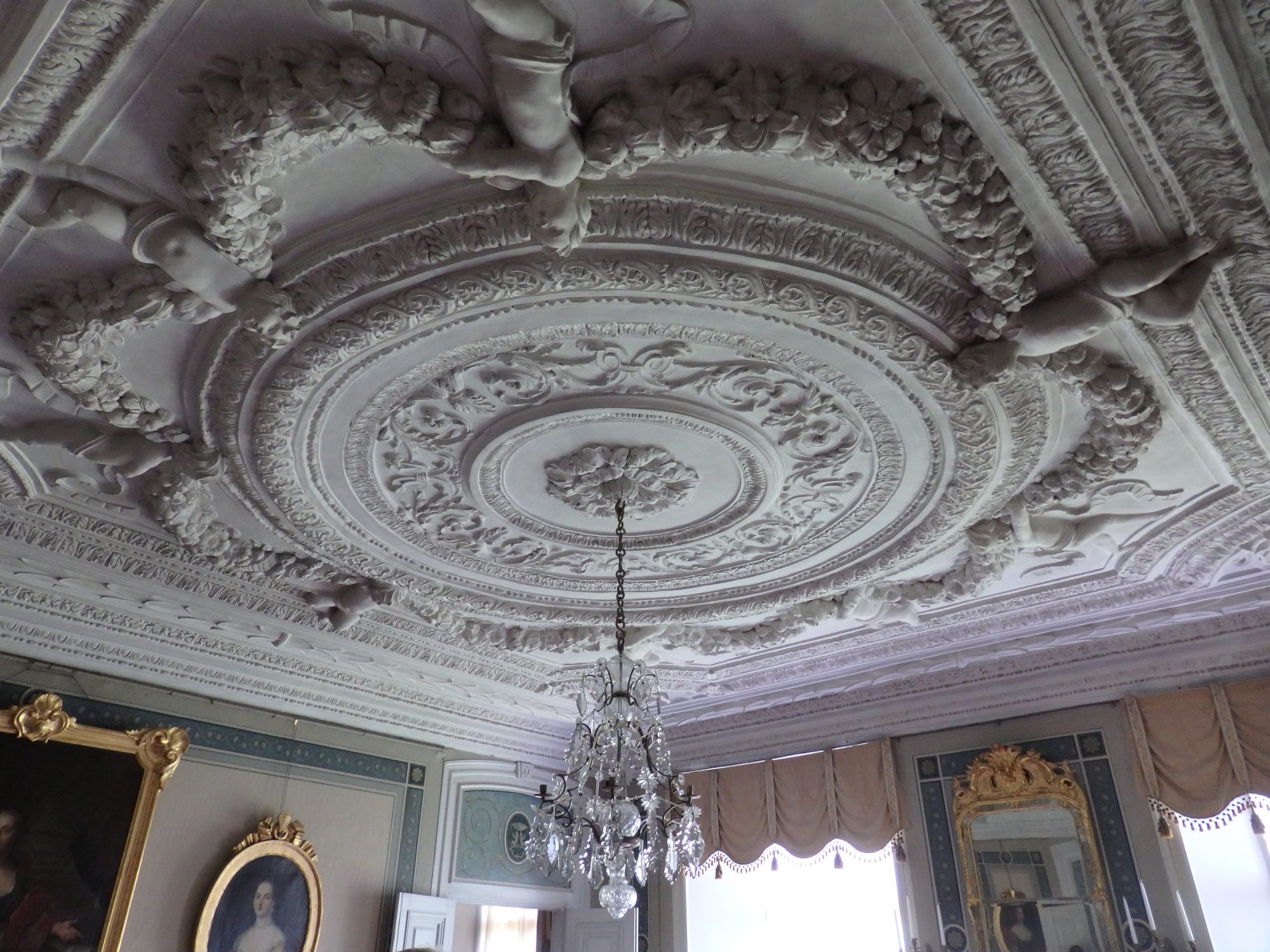 A ceiling in Nynäs manor house