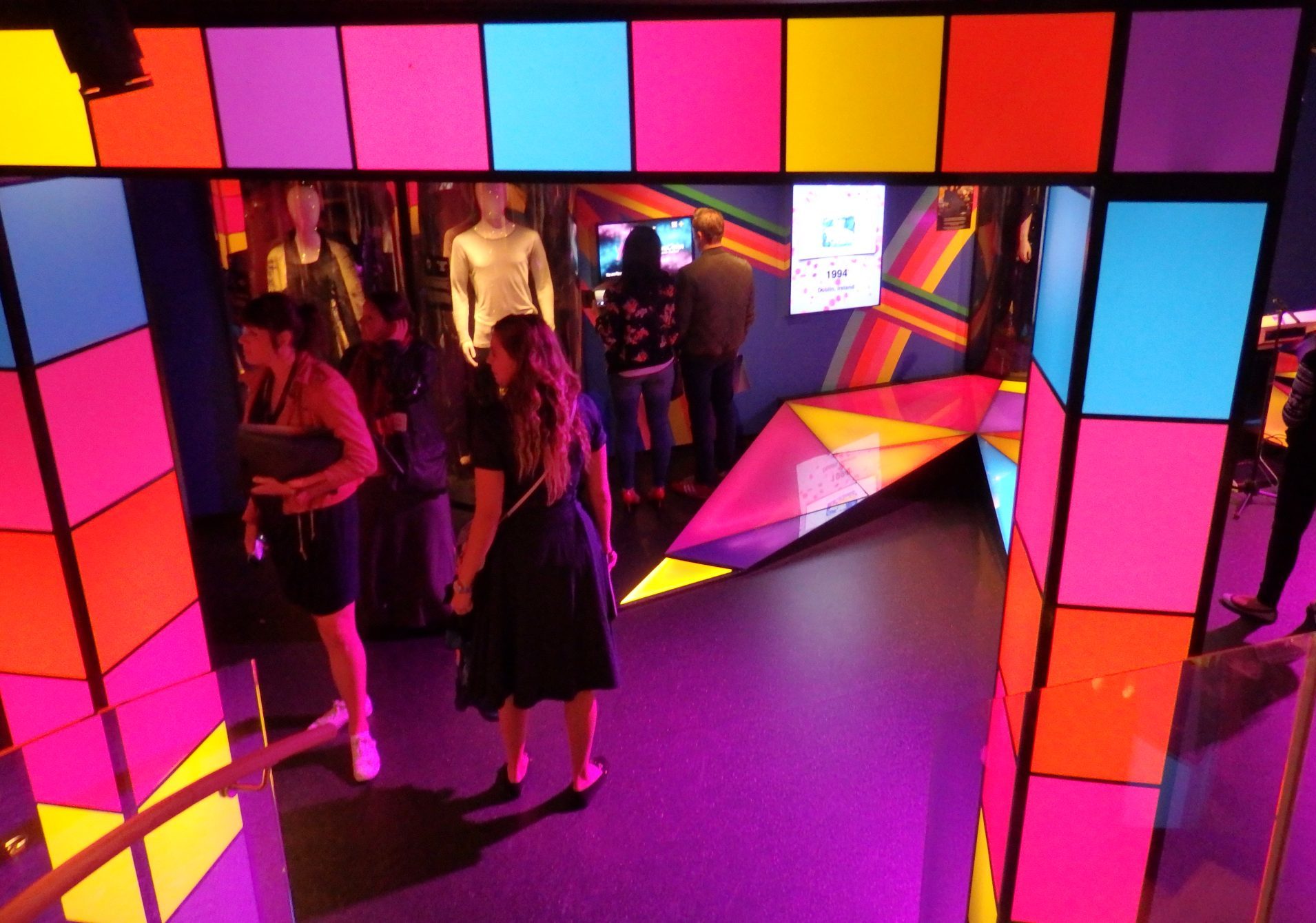 The entrance to ABBA The Museum takes you right to the age of disco.