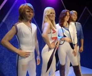 ABBA, or rather, wax figures of them.