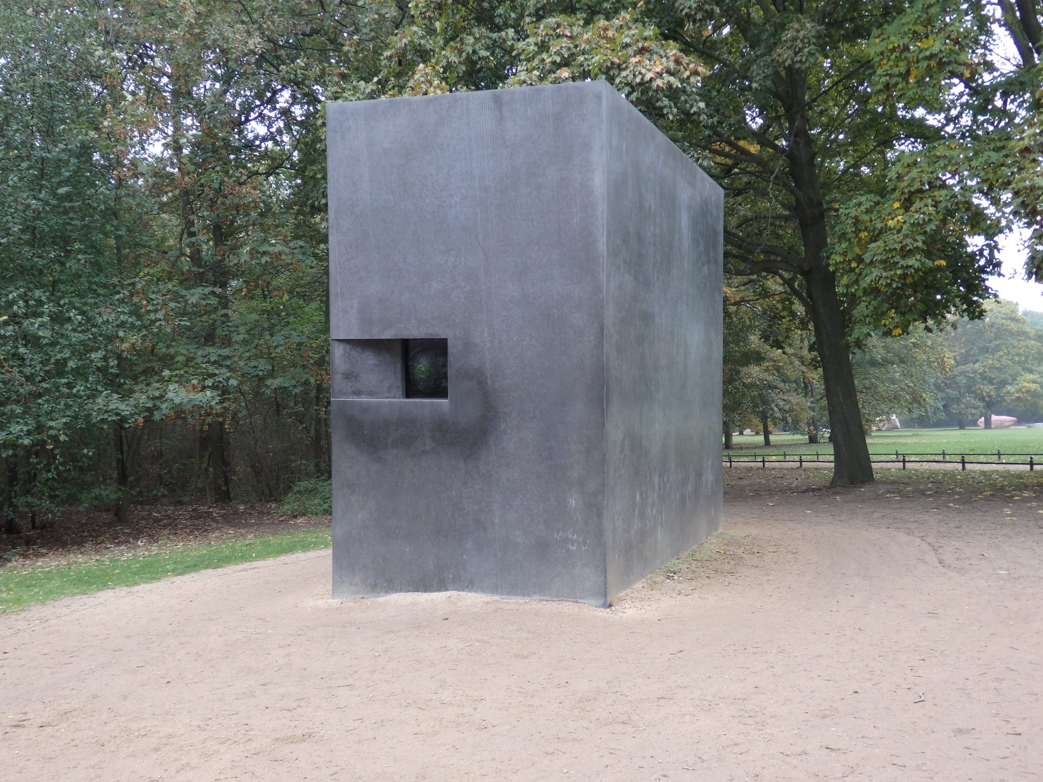 the Memorial to Homosexuals Persecuted Under Nazism in Berlin