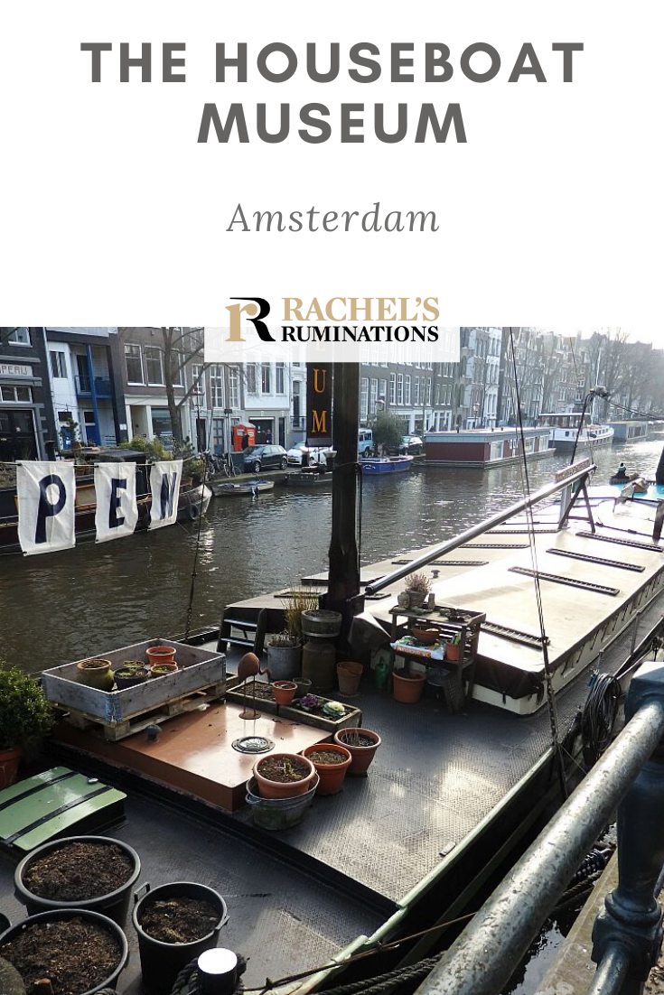 Ever considered living in a houseboat? The Houseboat Museum in #Amsterdam gives a glimpse of houseboat life: a very quick glimpse, given how small a vintage houseboat is. #houseboat via @rachelsruminations