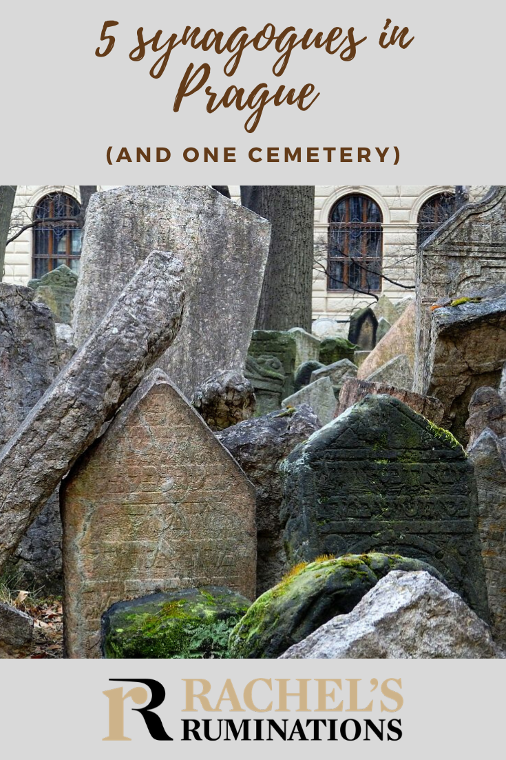 Five synagogues and a cemetery (with a ceremonial hall) are what remains of Prague's once-thriving Jewish neighborhood. Together, they now make up the Prague Jewish Museum. #prague #czechia #czechrepublic #synagogues #unescoworldheritage #jewishmuseum #rachelsruminations via @rachelsruminations