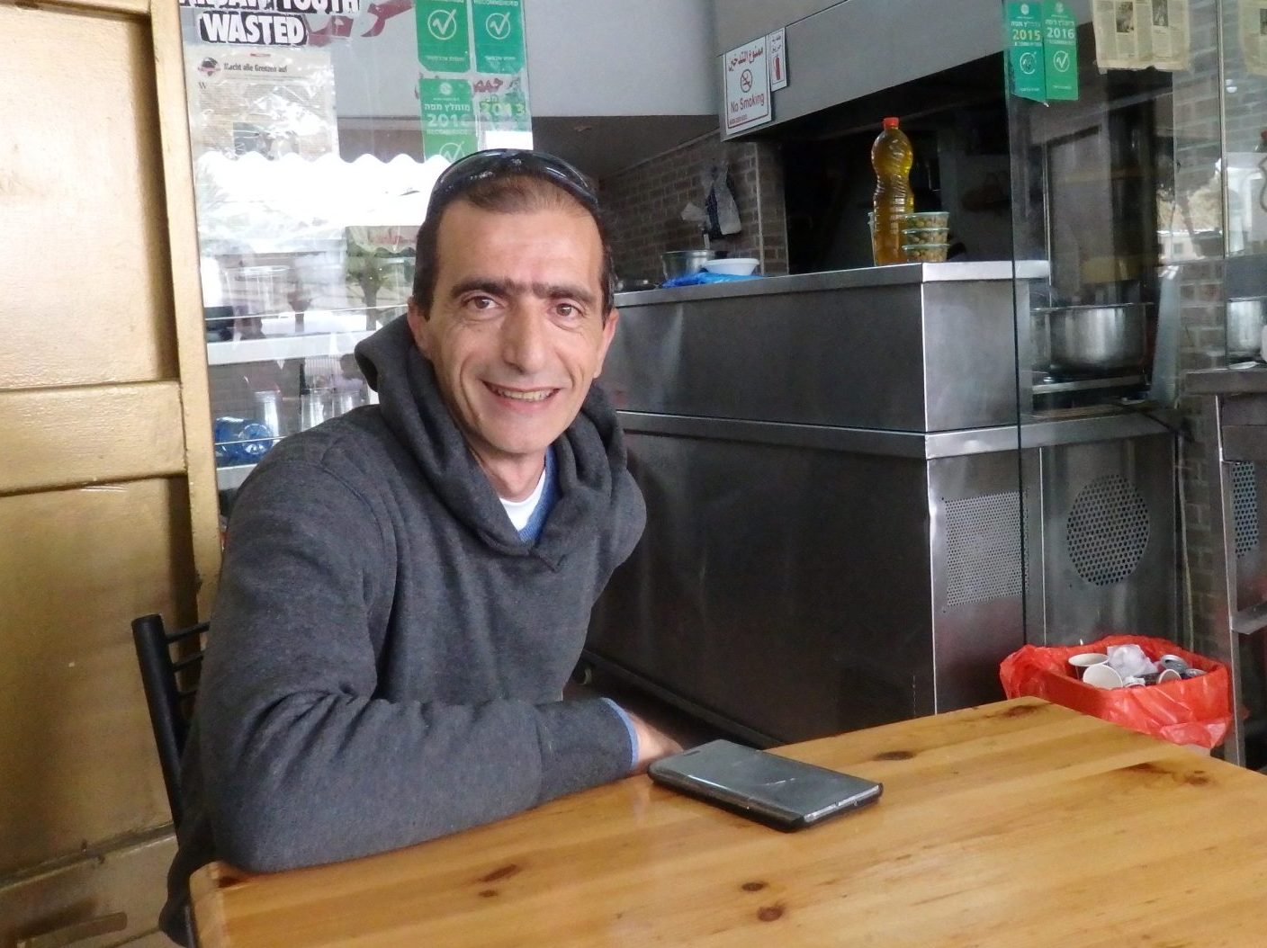 Muhammed, owner of the first of my Bitemojo stops