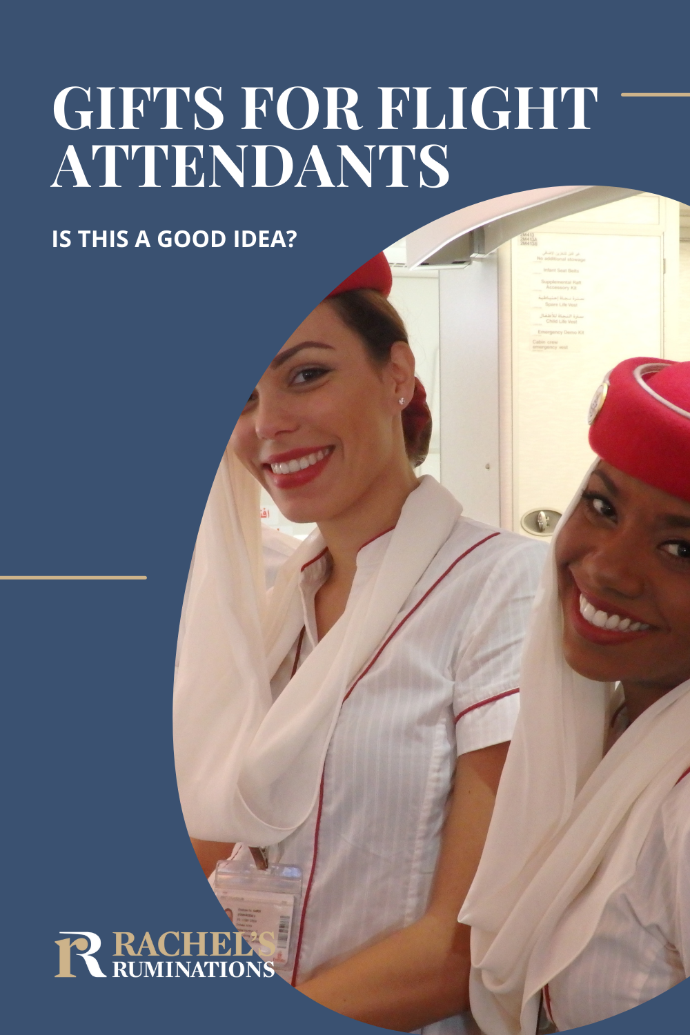 Cabin crew members have an important role and show remarkable patience. Here's a story about my experiment with bringing gifts for flight attendants. #flightattendant #flying #cabincrew via @rachelsruminations