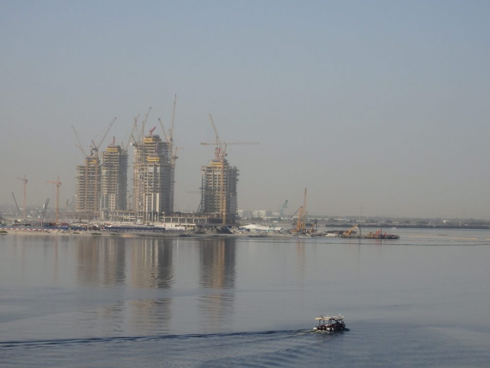 Construction has begun at the Tower at Dubai Creek
