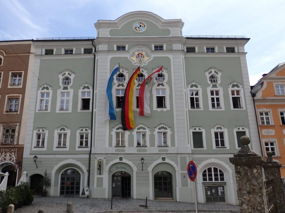 We took so many pictures in Burghausen! This is another beautifully restored building.