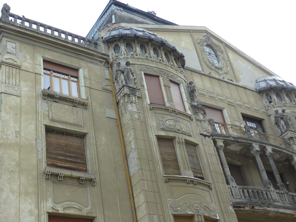 facade detail. Timisoara photo essay