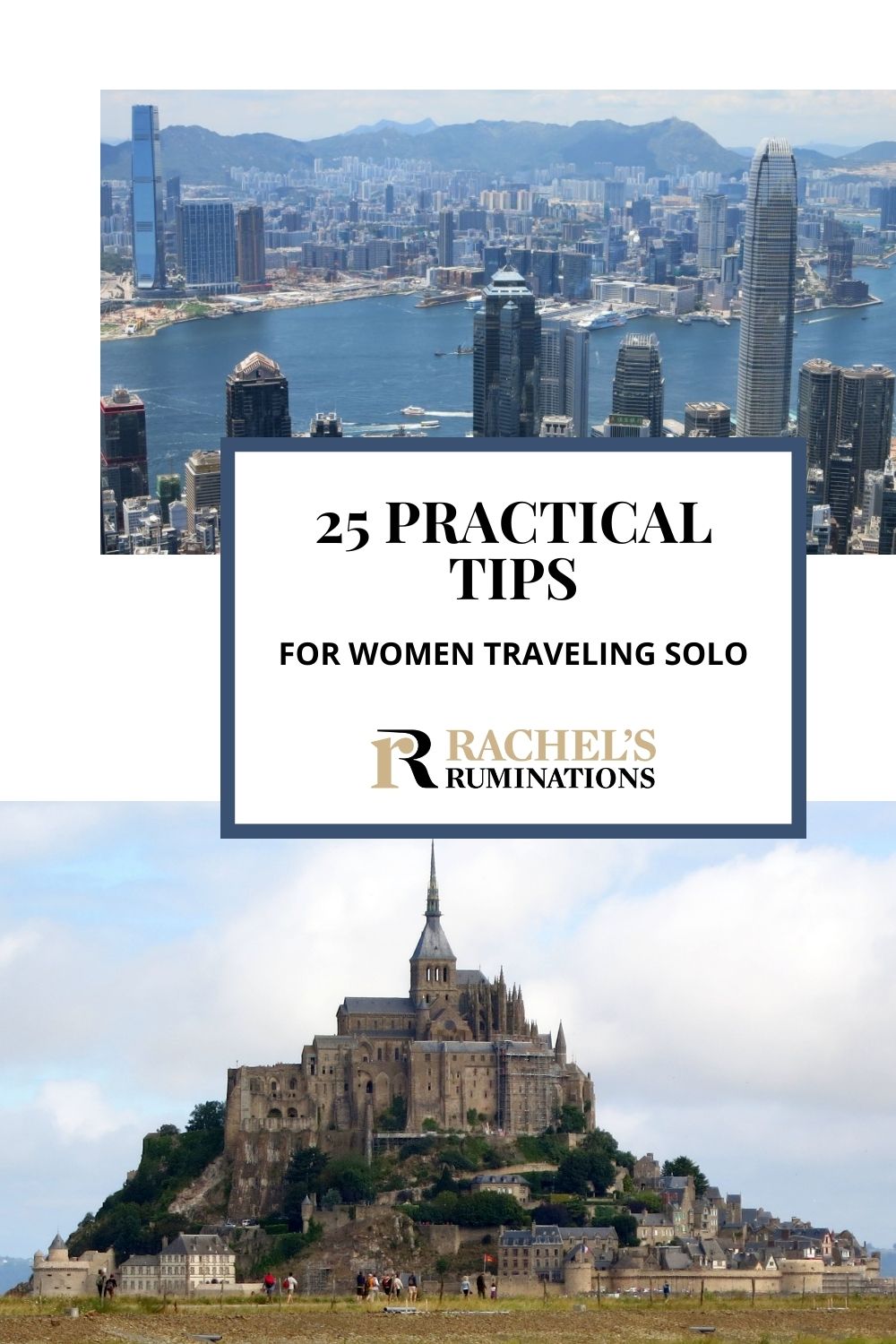 Truly practical advice for women traveling alone. Tips for sleeping, eating, socializing and lots more travel advice for solo female travel! via @rachelsruminations