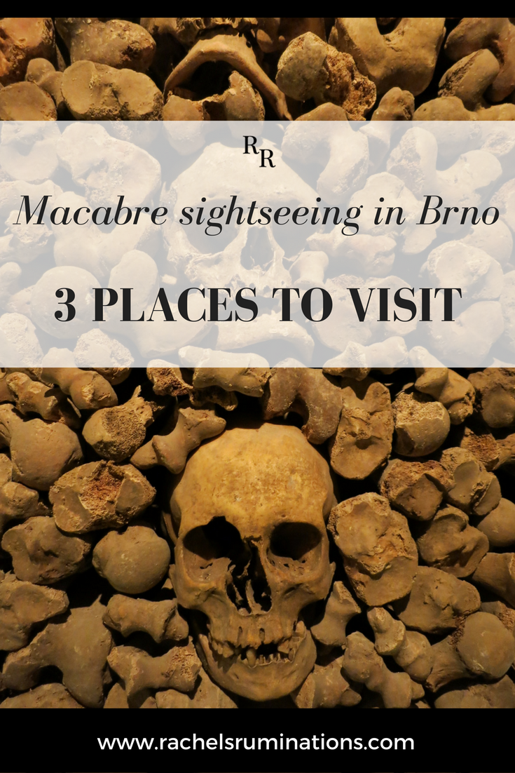 What to see in Brno? An ossuary, a crypt full of mummies, and a nuclear bomb shelter. Somehow my day sightseeing in Brno turned out distinctly macabre. #brno #czechia #czechrepublic #ossuary #bombshelter #mummies #c2cgroup via @rachelsruminations