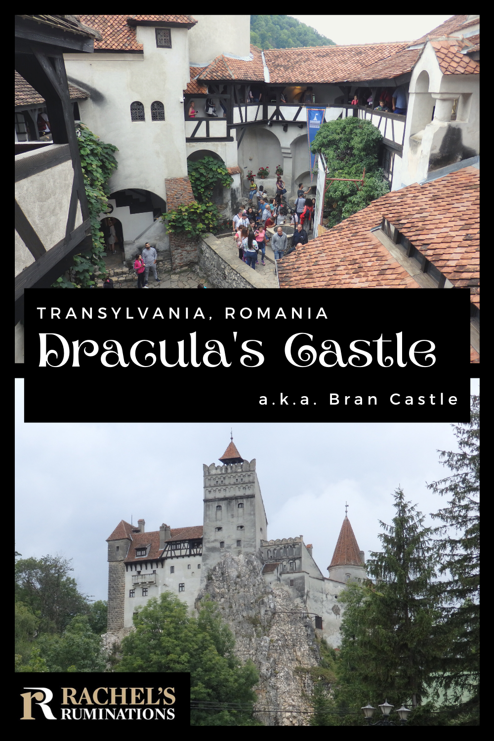 Bran Castle in Romania, known as Dracula’s castle – which it wasn’t really - is a very popular tourist attraction. Is it worth visiting? #brancastle #dracula #transylvania #romania #castle via @rachelsruminations