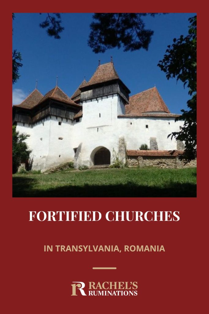 Text: Fortified churches in Transylvania, Romania