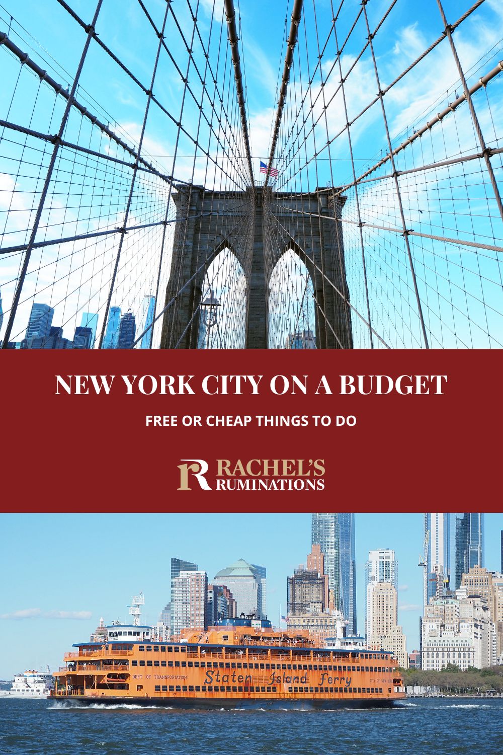 There are plenty of free or cheap things to do in New York City. Here are some tips for seeing New York City on a budget. via @rachelsruminations