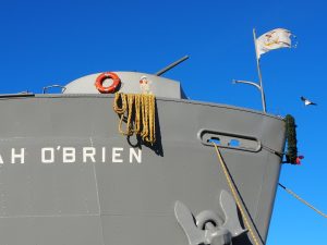 The bow of the Jeremiah O'Brien