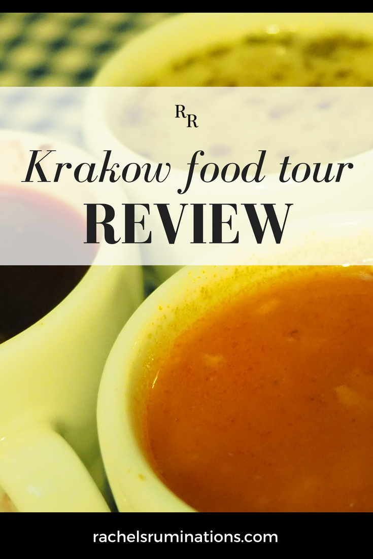 pinnable image: Krakow food tour