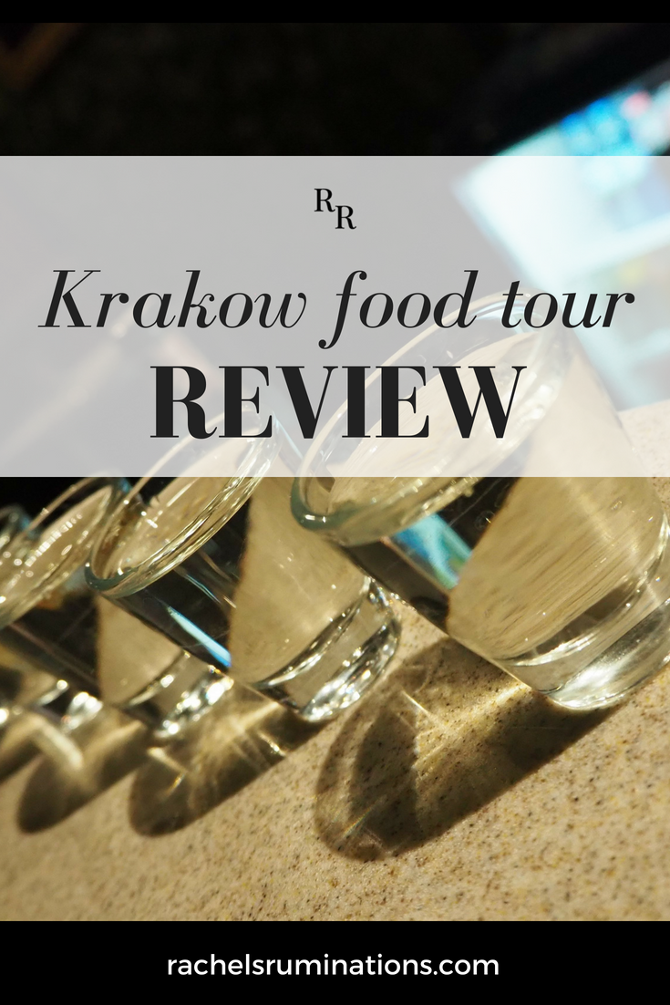 pinnable image: Krakow food tour