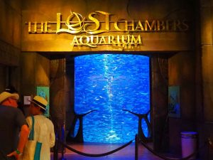 The Lost Chambers Atlantis Aquarium isn’t really about fish