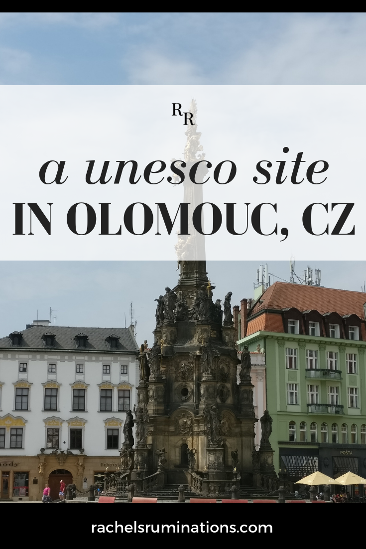 The Holy Trinity Column, a masterpiece of the Moravian Baroque style, is a UNESCO site in Olomouc, a small town in the eastern end of the Czechia. via @rachelsruminations