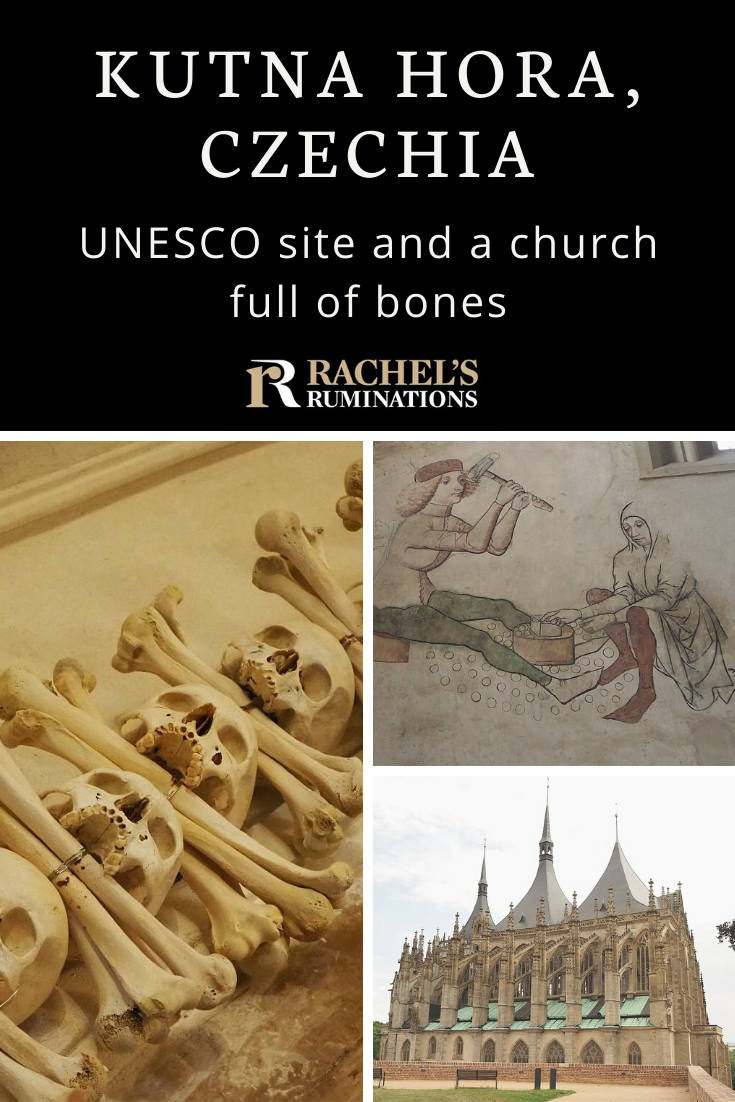 Kutna Hora UNESCO site isn't just about a pretty old town. The UNESCO designation focuses on two churches, but there's a macabre Bone Church to see too! via @rachelsruminations