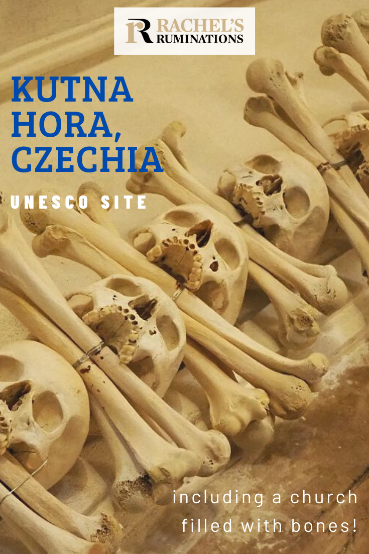 Kutna Hora UNESCO site isn't just about a pretty old town. The UNESCO designation focuses on two churches, but there's a macabre Bone Church to see too! via @rachelsruminations